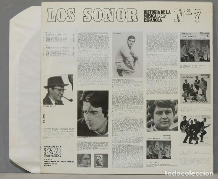 Discos de vinilo: LP. LOS SONOR. PRIMERA EPOCA - Foto 2