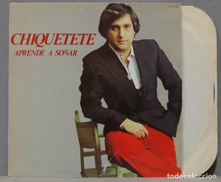 Discos de vinilo: LP. CHIQUETETE. APRENDE A SO&Ntilde;AR - Foto 1