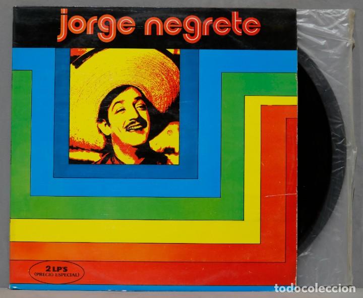 Discos de vinilo: 2 LP. JORGE NEGRETE - Foto 1