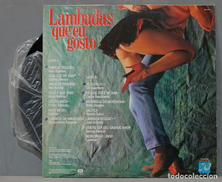 Discos de vinilo: LP. Lambadas Que Eu Gosto - Foto 2