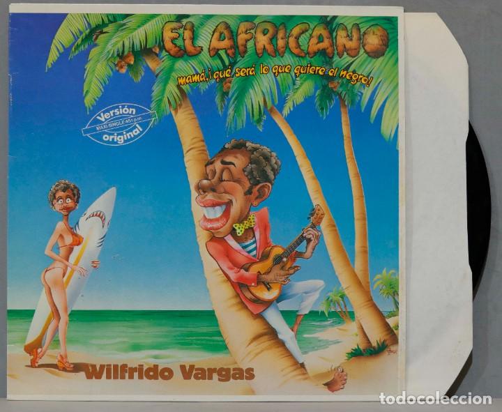 Discos de vinilo: LP. WILFRIDO VARGAS. EL AFRICANO - Foto 1