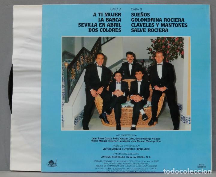 Discos de vinilo: LP. LOS TARANTOS. A TI MUJER - Foto 2