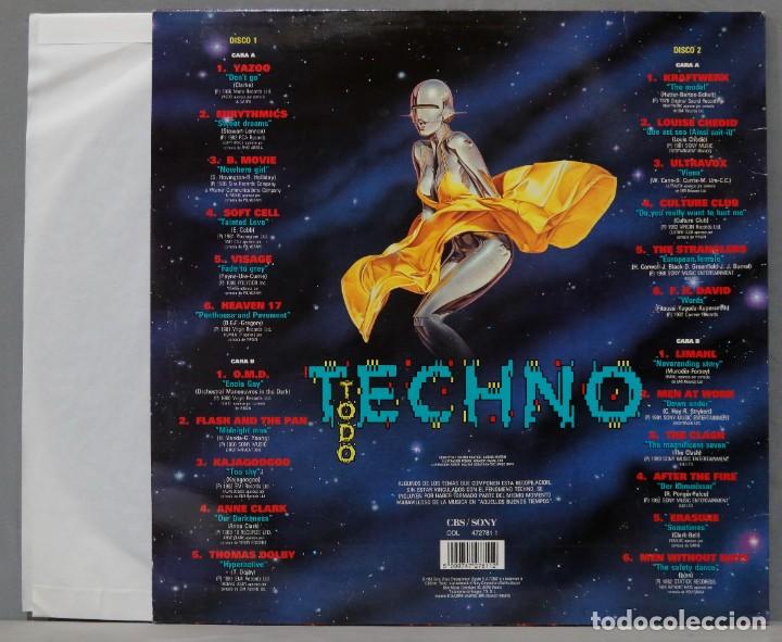 Discos de vinilo: 2 LP. TODO TECHNO - Foto 2