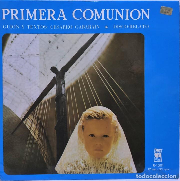 Discos de vinilo: PRIMERA COMUNI&Oacute;N // CES&Aacute;REO GABARAIN // 1972 // EP - Foto 1