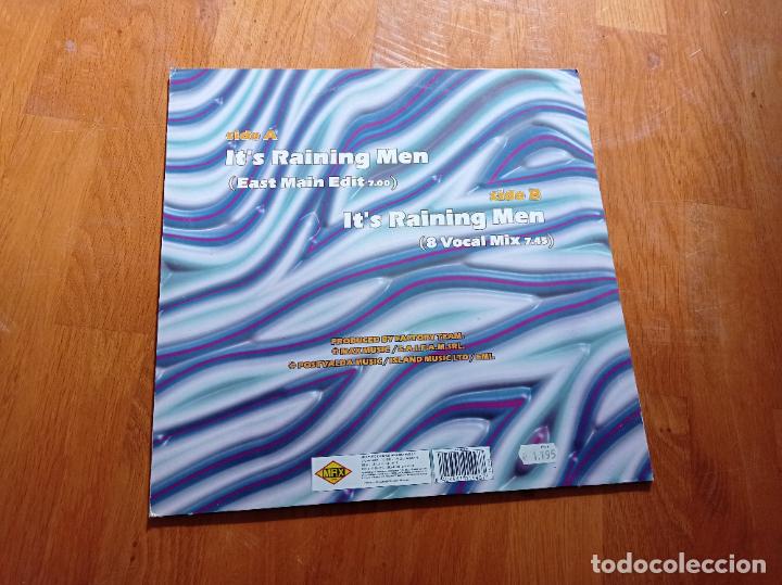 Discos de vinilo: East end-its raining men.maxi - Foto 2
