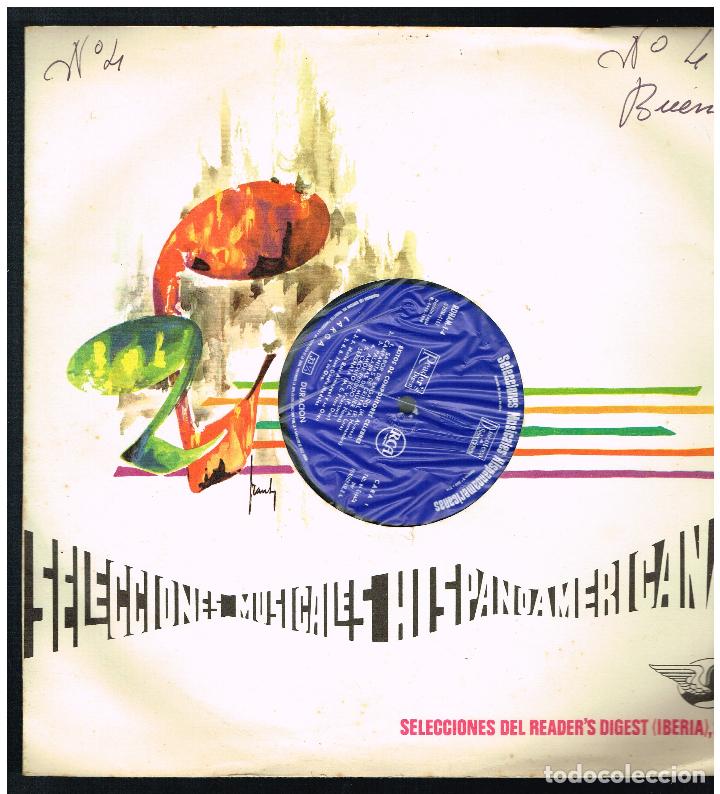 Dischi in vinile: &Eacute;XITOS DE COMPOSITORES C&Eacute;LEBRES - SELECCIONES MUSICALES HISPANOAMERICANAS - LP 1966