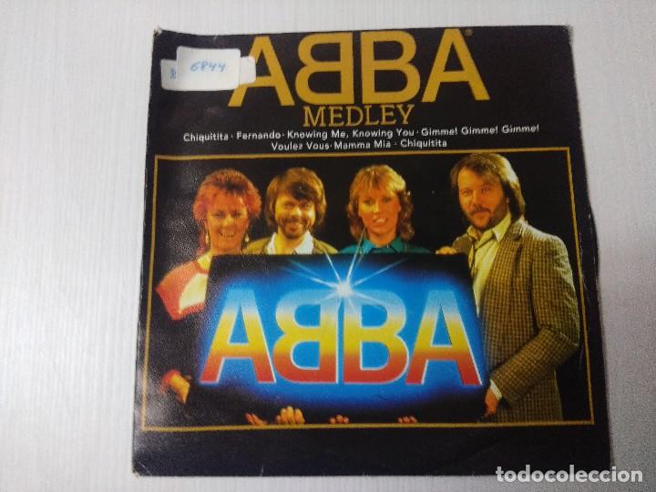 Discos de vinilo: ABBA/MEDLEY/SINGLE PROMOCIONAL. - Foto 1