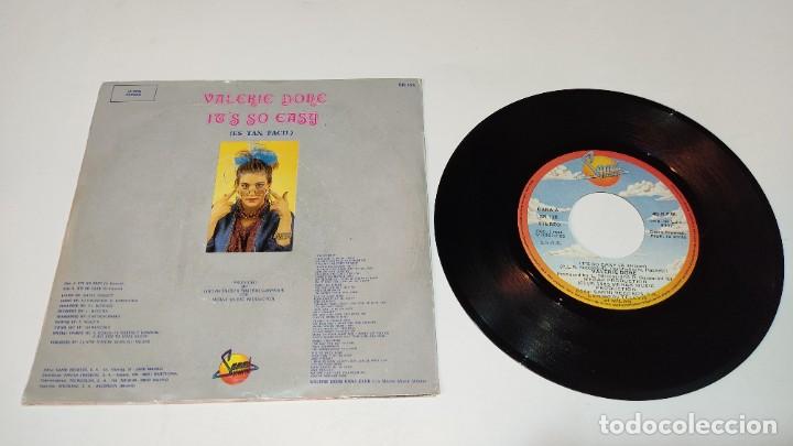 Discos de vinilo: Valerie Dore - Its So Easy (Es Tan Facil) (7&rdquo;, Single) - Foto 2