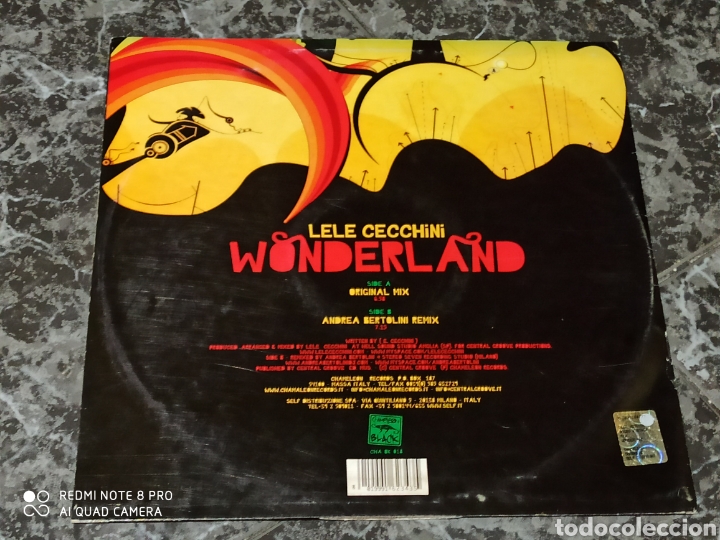 Discos de vinilo: Lele Cecchini - Wonderland (12&rdquo;) - Foto 2