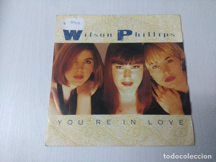 Discos de vinilo: WILSON PHILIPS/YOURE IN LOVE/SINGLE. - Foto 1