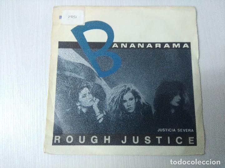Discos de vinilo: BANANARAMA/ROUGH JUSTICE/SINGLE. - Foto 1