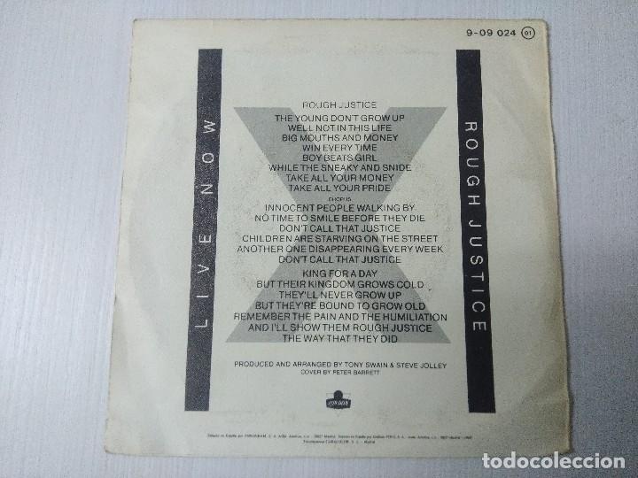 Discos de vinilo: BANANARAMA/ROUGH JUSTICE/SINGLE. - Foto 3