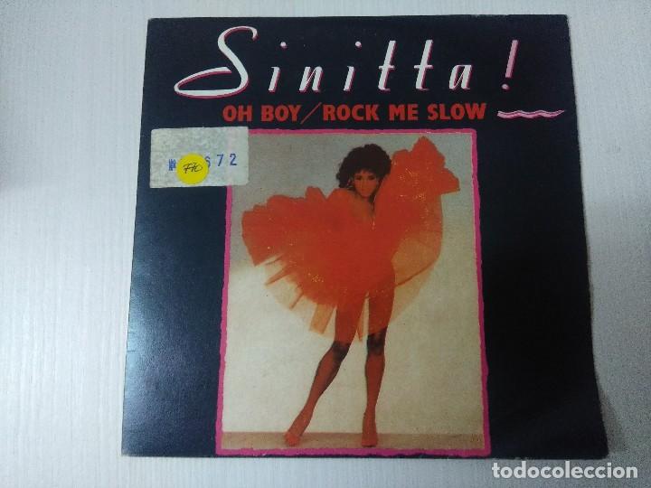Discos de vinilo: SINITTA/OH BOY/SINGLE. - Foto 1