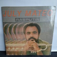 Discos de vinilo: *MUY DIFICIL!!! PRECINTADO. JULY MATEO, RASPUTIN, CBS, REPUBLICA DOMINICANA, 1985
