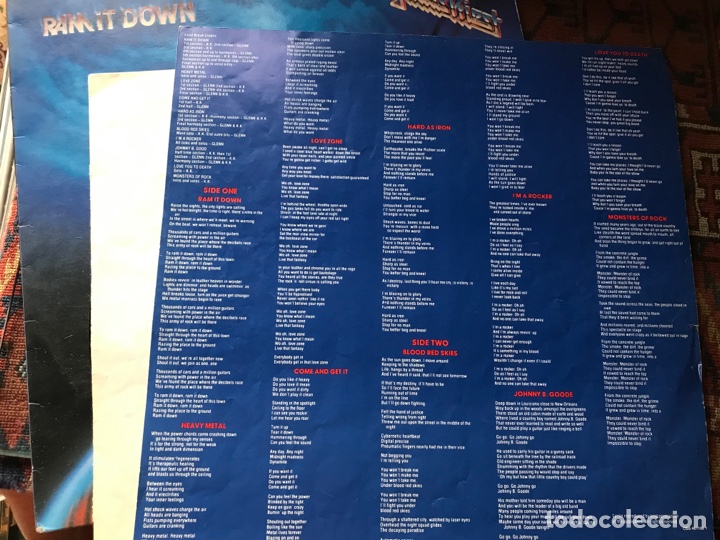 Discos de vinilo: Judas Priest. Ram it down - Foto 4