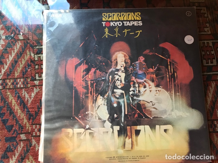 Discos de vinilo: Scorpions. Tokyo Tapes. Live recording - Foto 2