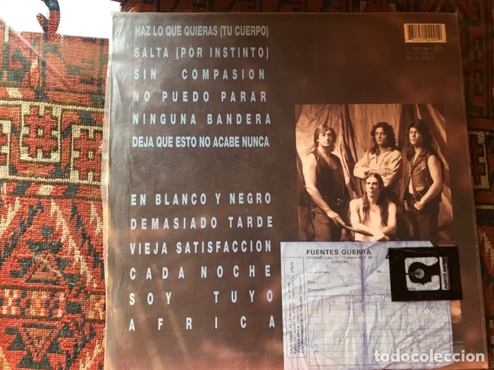 Discos de vinilo: Por instinto. Barricada - Foto 2