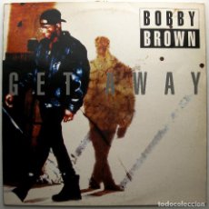 Discos de vinilo: BOBBY BROWN - GET AWAY - MAXI MCA RECORDS 1993 HOLANDA BPY. Lote 303011293