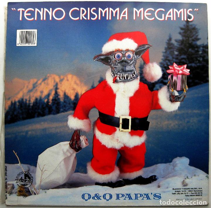 Discos de vinilo: Q & Q Papas (Qim Quer y Quique Tejada) - Tenno Crismma Megamis - Maxi Blanco Y Negro 1992 BPY - Foto 2 - 303013023