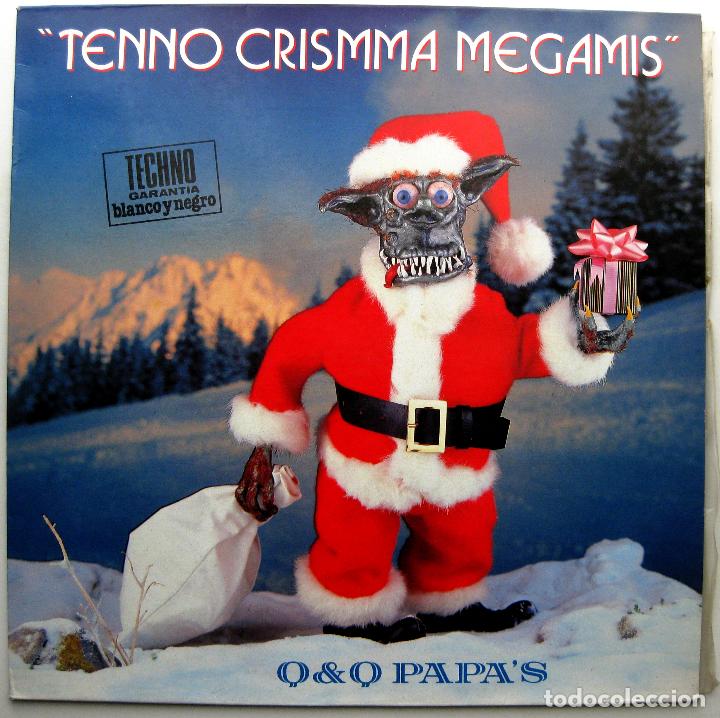Discos de vinilo: Q & Q Papas (Qim Quer y Quique Tejada) - Tenno Crismma Megamis - Maxi Blanco Y Negro 1992 BPY - Foto 1 - 303013023