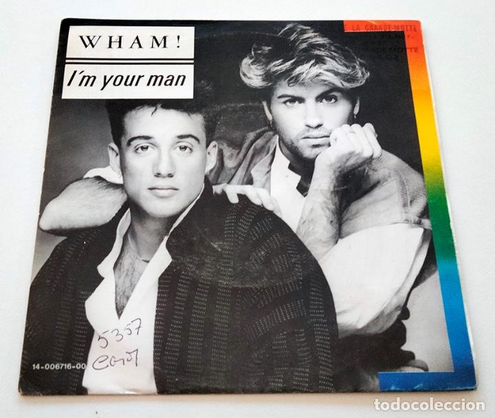 Discos de vinilo: VINILO SINGLE DE WHAM!. IM YOUR MAN. 1985. - Foto 1