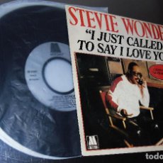 Discos de vinilo: STEVIE WONDER - I JUST CALLED TO SAY I LOVE YOU ----VINILO MINT ( M+ ) FUNDA NEAR MINT. Lote 193273216
