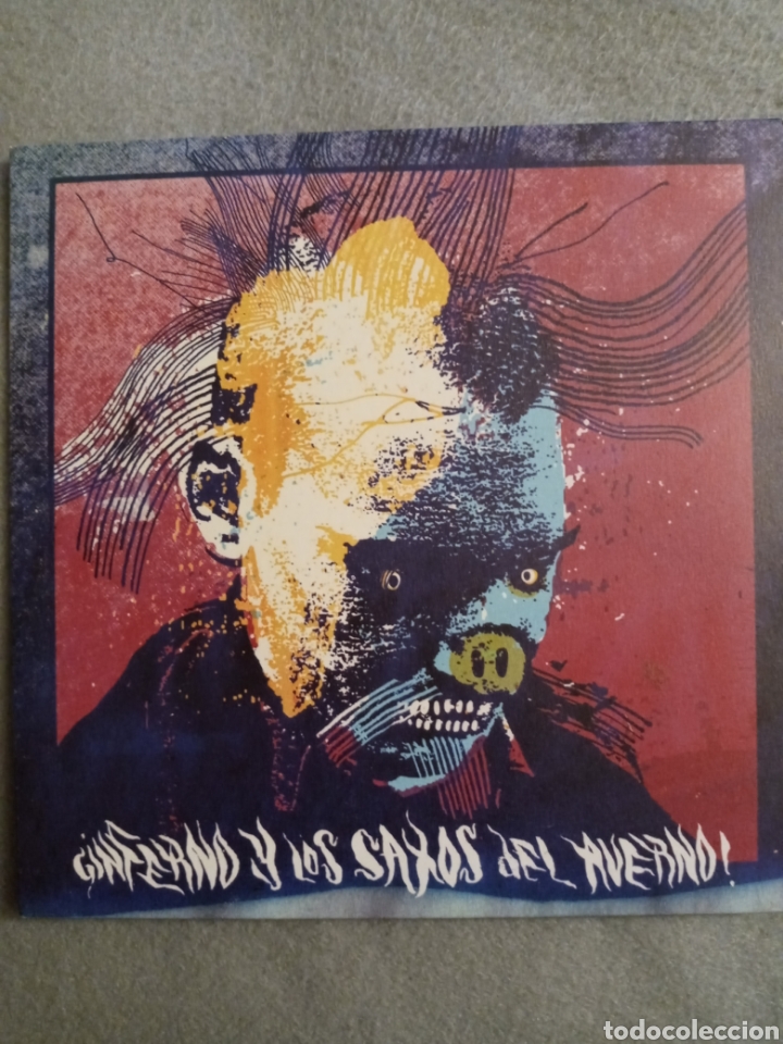Discos de vinilo: Ginferno y los Saxos del Averno..vinilo single 7&rdquo; - Foto 1