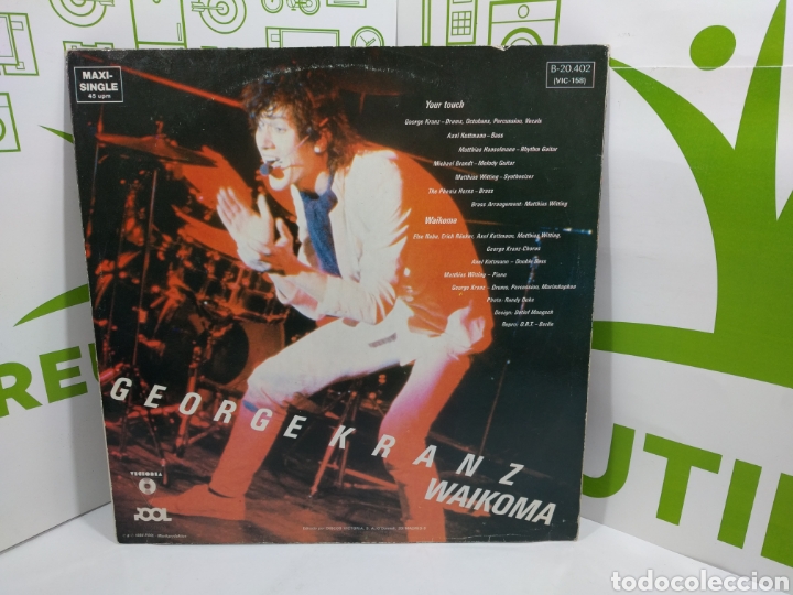Discos de vinilo: George Kranz tour touch. Extended version.1984.LP. - Foto 2