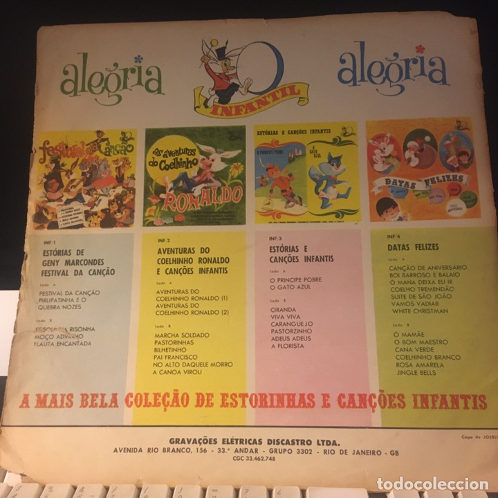 datas felizes lp cuentos infantiles edic brasil - Compra venta en  todocoleccion