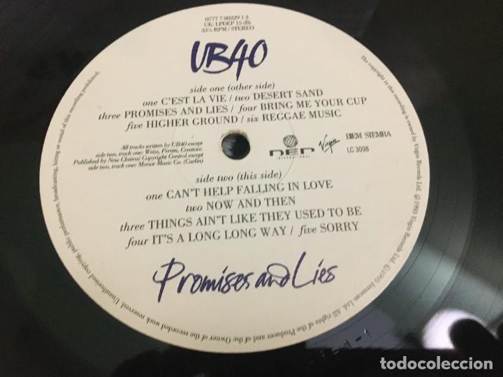 Discos de vinilo: Ub40 promises and lies - Foto 3