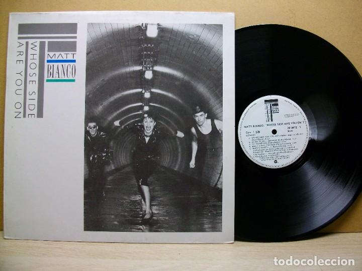 Discos de vinilo: Matt Bianco &ndash; Whose Side Are You On LP - Foto 1