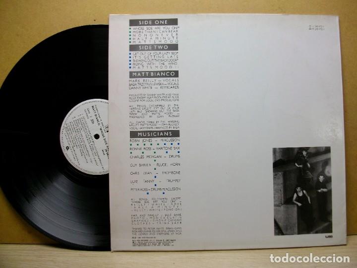 Discos de vinilo: Matt Bianco &ndash; Whose Side Are You On LP - Foto 2