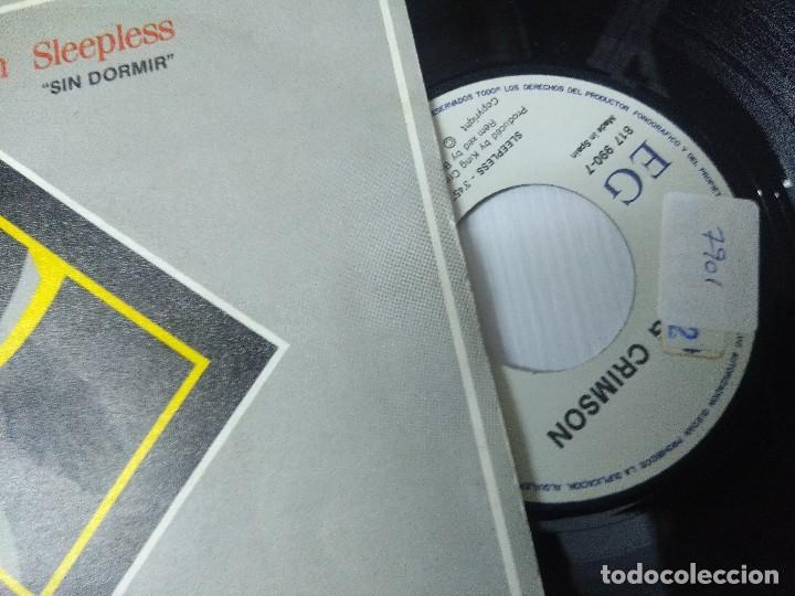 Discos de vinilo: KING CRIMSON/SLEEPLESS/SINGLE. - Foto 2
