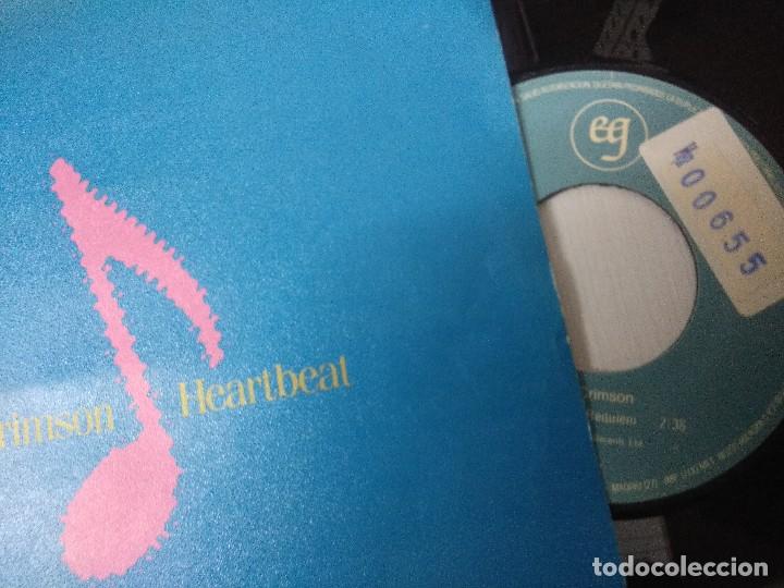 Discos de vinilo: KING CRIMSON/HEARTBEAT/SINGLE. - Foto 2