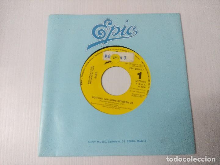 Discos de vinilo: SADE/NOTHING CAN COME BETWEEN US/SINGLE PROMOCIONAL. - Foto 1