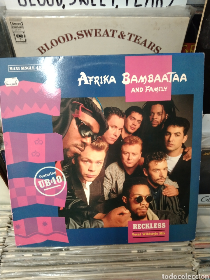 Discos de vinilo: Afrika bambaataa & family reckless - Foto 1