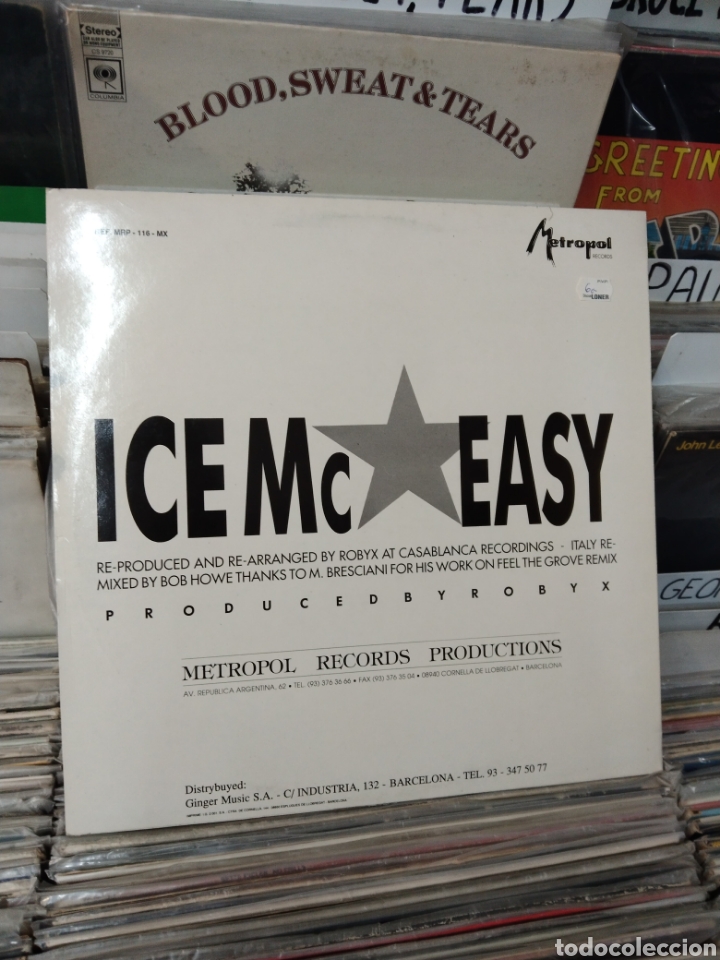 Discos de vinilo: Ice mc easy - Foto 2