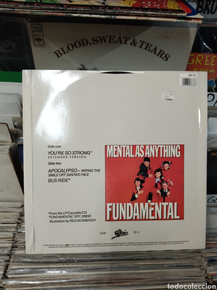 Discos de vinilo: Mental as anything you are so strong - Foto 2