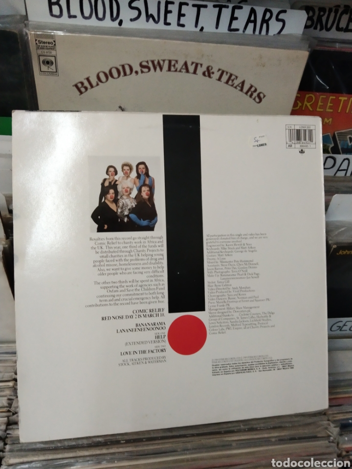 Discos de vinilo: Bananarama lananeeneenoonoo help - Foto 2