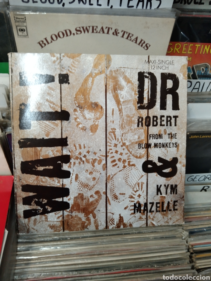 Discos de vinilo: Wait! Dr Robert & Kym Mazelle - Foto 1