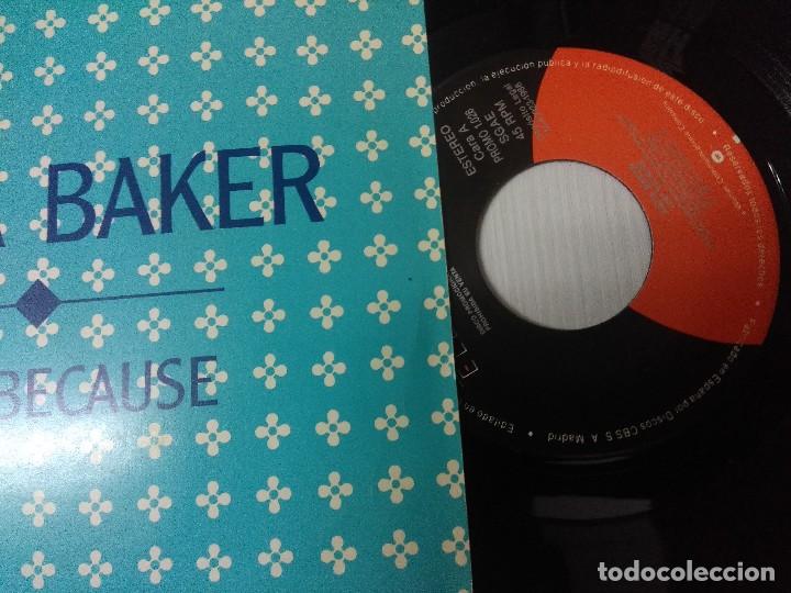 Discos de vinilo: ANITA BAKER/JUST BECAUSE/SINGLE PROMOCIONAL. - Foto 2