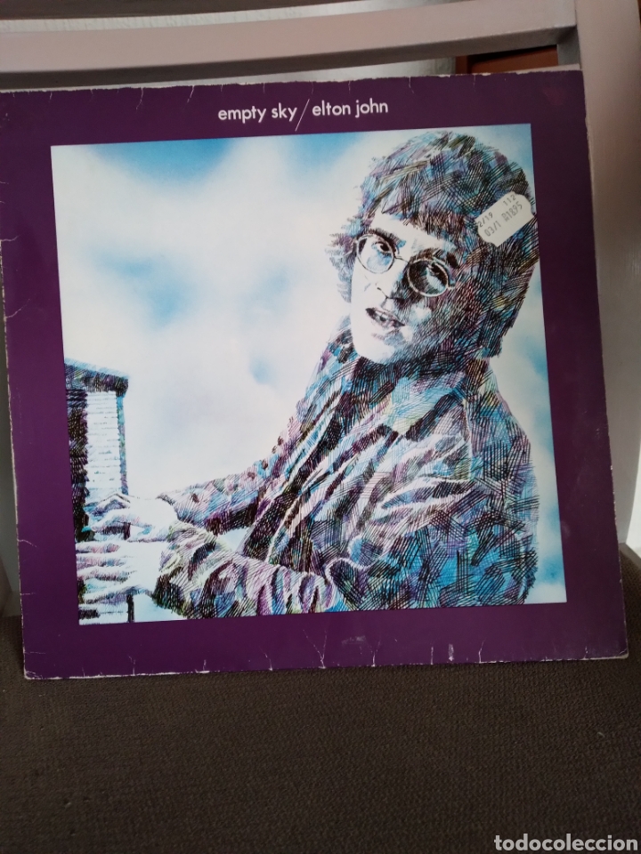 Discos de vinilo: Vinilo- ELTON JOHN &rdquo;EMPTY SKY&rdquo; GERM - Foto 1