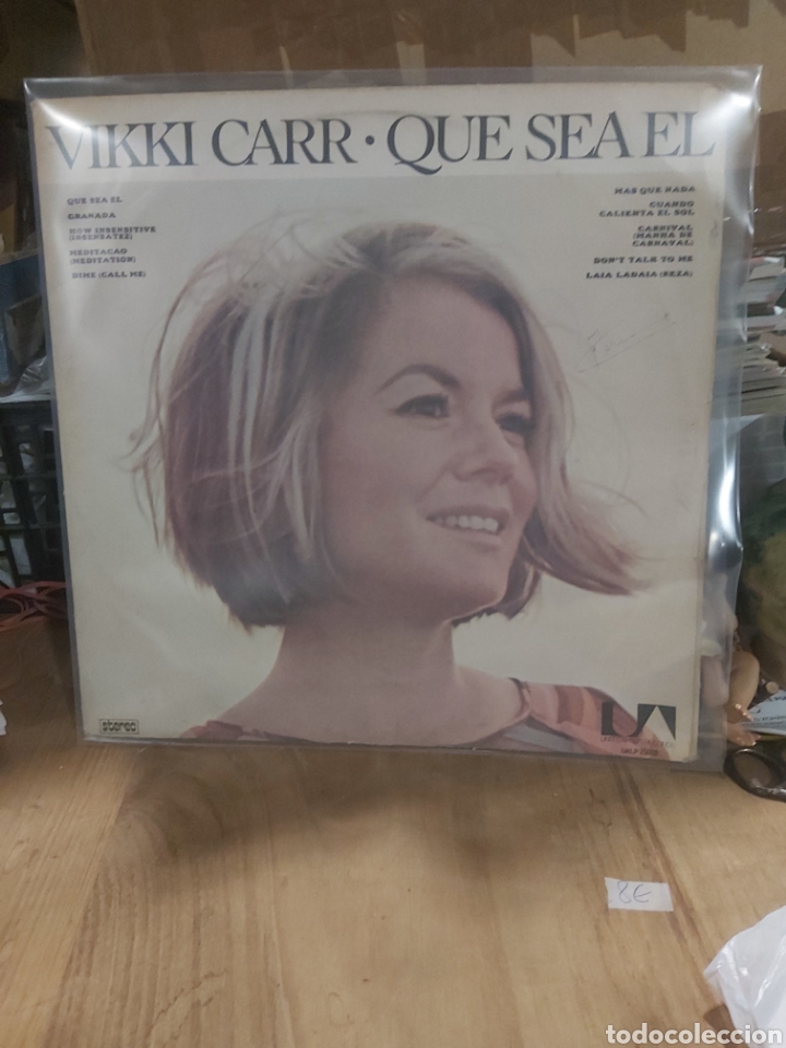 Discos de vinilo: 1975 LP VIKKI CARR. QUE SEA EL - Foto 1