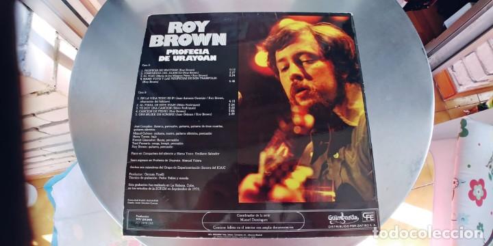 Discos de vinilo: ROY BROWN-LP PROFECIA DE URAYOAN - Foto 2
