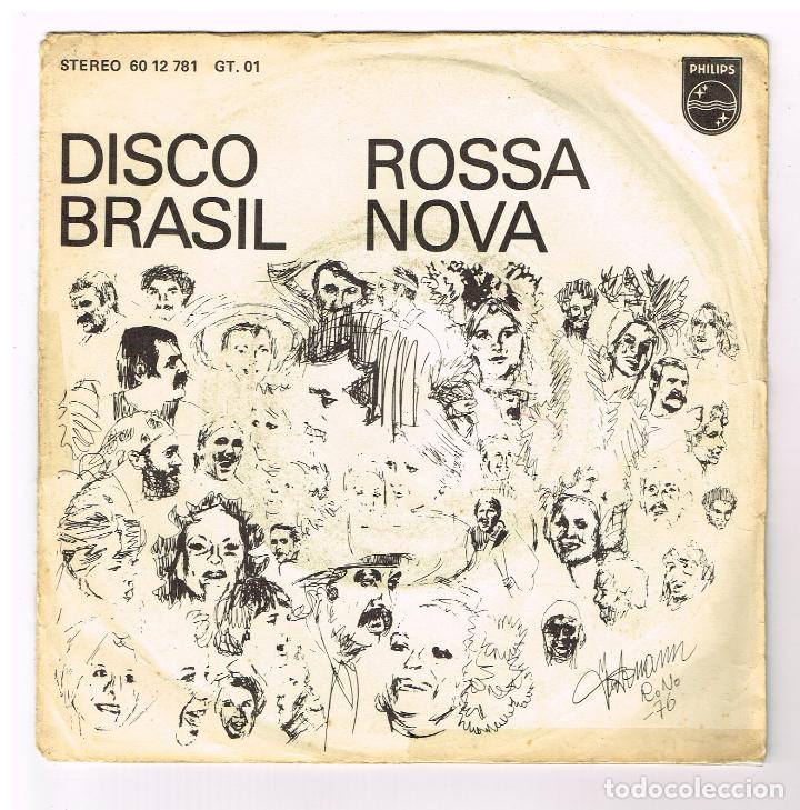 Discos de vinilo: ROSSA NOVA - DISCO BRAZIL (2 PARTES) - SINGLE 1978 - Foto 1