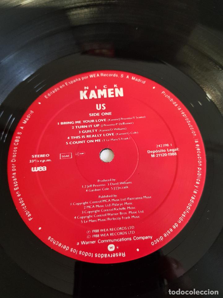 Discos de vinilo: NICK KAMEN - US - Foto 3