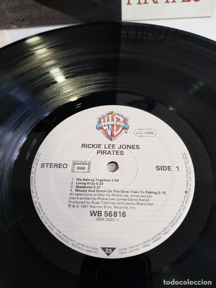 Discos de vinilo: RICKIE LEE JONES - PIRATES - Foto 2