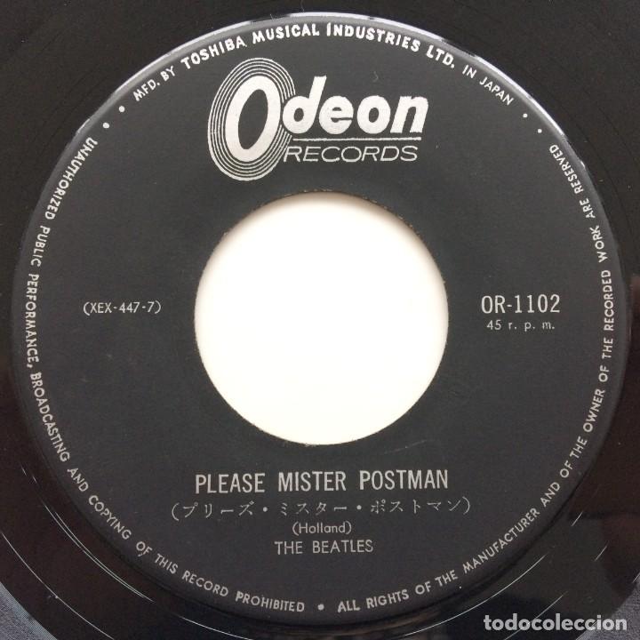 Discos de vinilo: The Beatles ‎– Please Mister Postman / Money , Japan 1964 Odeon - Foto 6 - 303166243