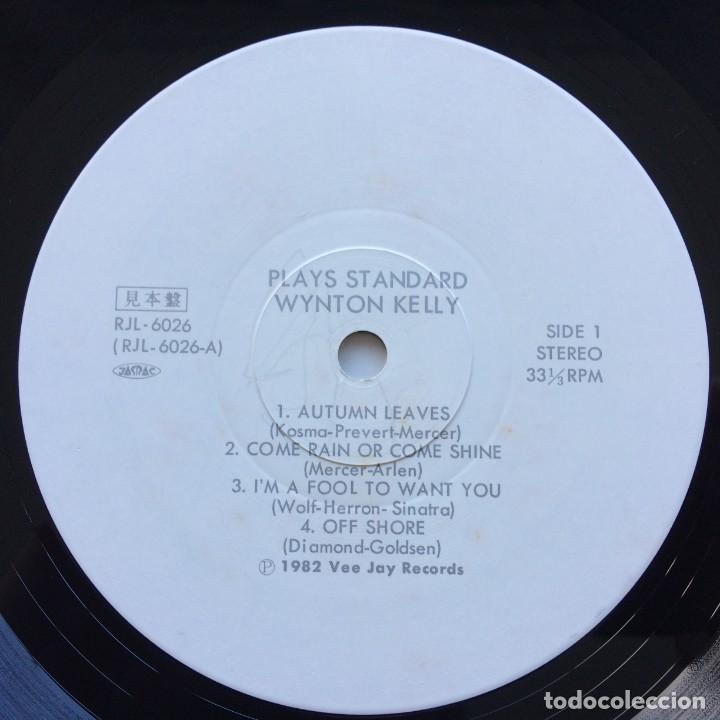 Discos de vinilo: Wynton Kelly ‎– Plays Standards , Japan 1982 Vee Jay Records - Foto 4 - 303168233