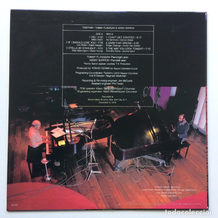 Discos de vinilo: Tommy Flanagan & Kenny Barron ‎– Together , Japan 1979 Denon - Foto 2 - 303169993